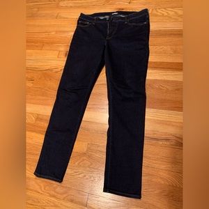 Express Men hyperstretch slim dark blue denim 36x34